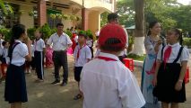 Trò chơi Ngậm muổng chuyền chanh