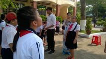 Trò chơi Ngậm muổng chuyền chanh