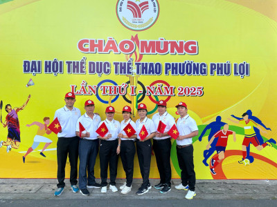 Trường TH Phú Hòa 2 tham gia Hội thao do phường Phú Lợi và cụm 12 tổ chức