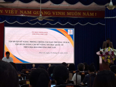 Trường TH Phú Hòa 2 tham gia tập huấn phòng, chống tai nạn thương tích – đuối nước