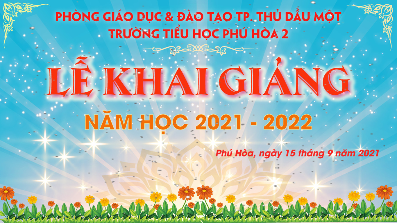 hình khai giảng