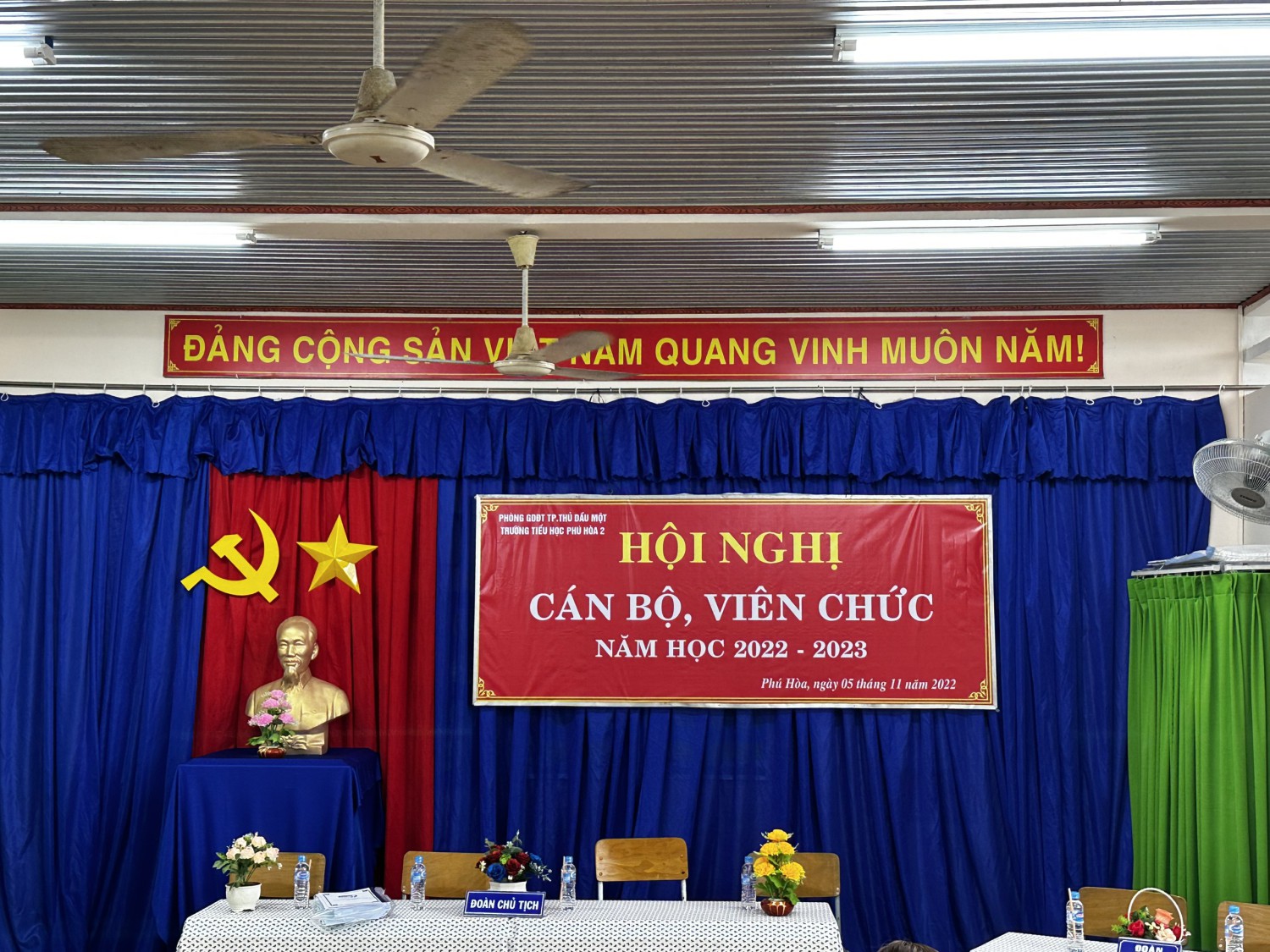 Hội nghị cán bộ viên chức năm học 2022 - 2023