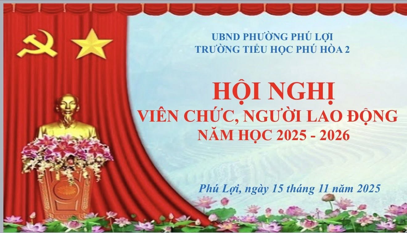 Hội nghị viên chức, người lao động năm học 2025-2026