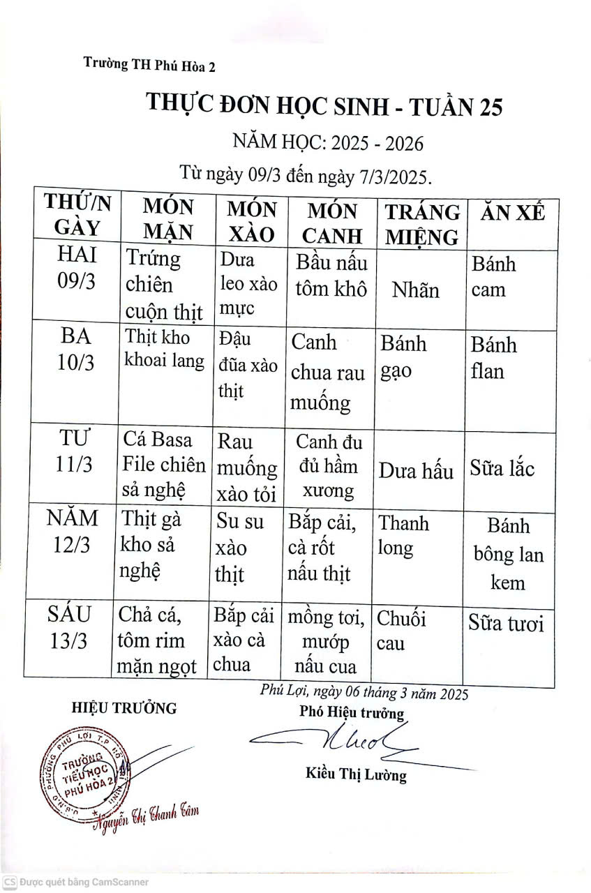 Tuần 25