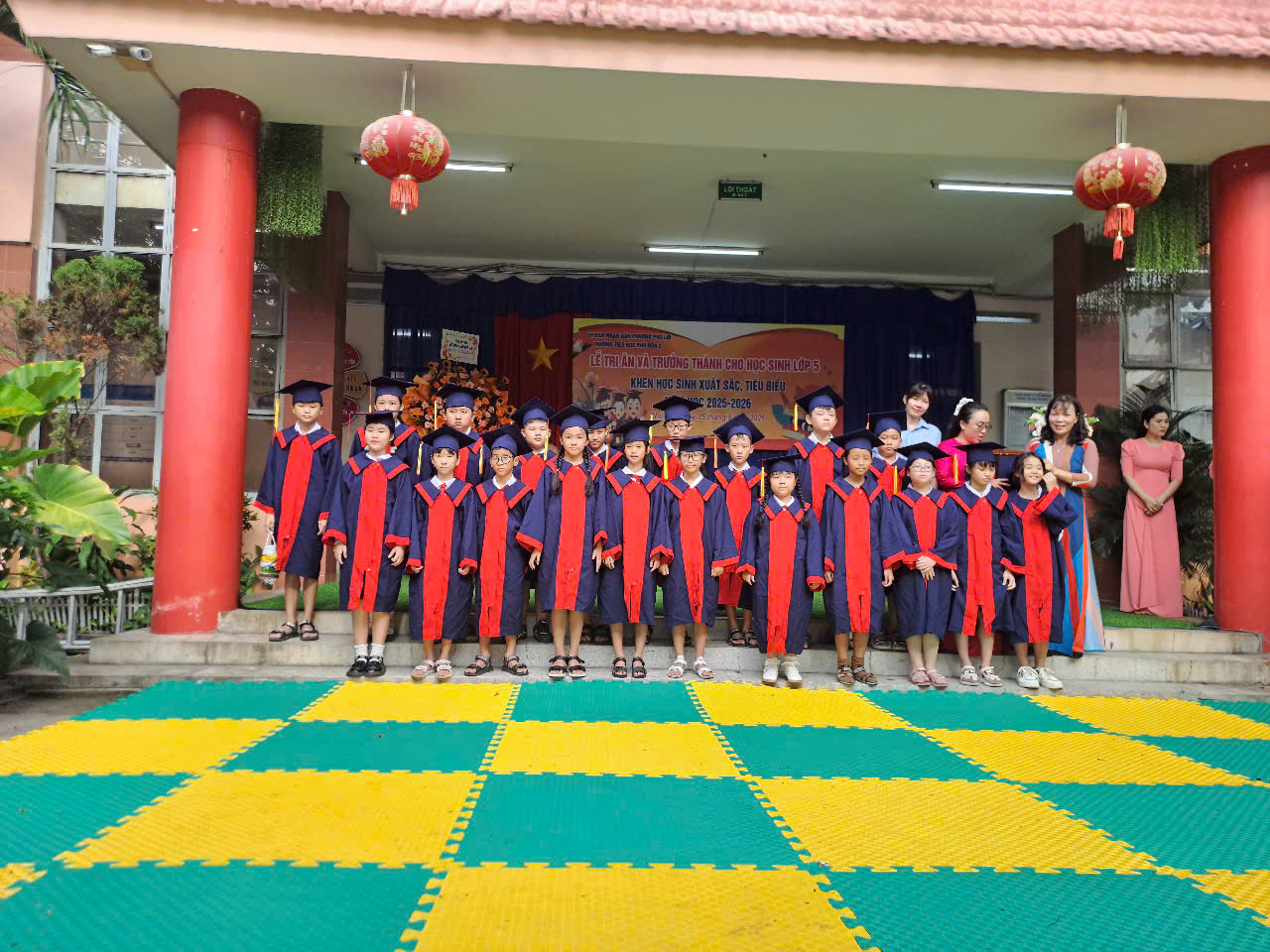 Lế tri ân và trưởng thành học sinh lớp 5 - Năm học 2025-2026