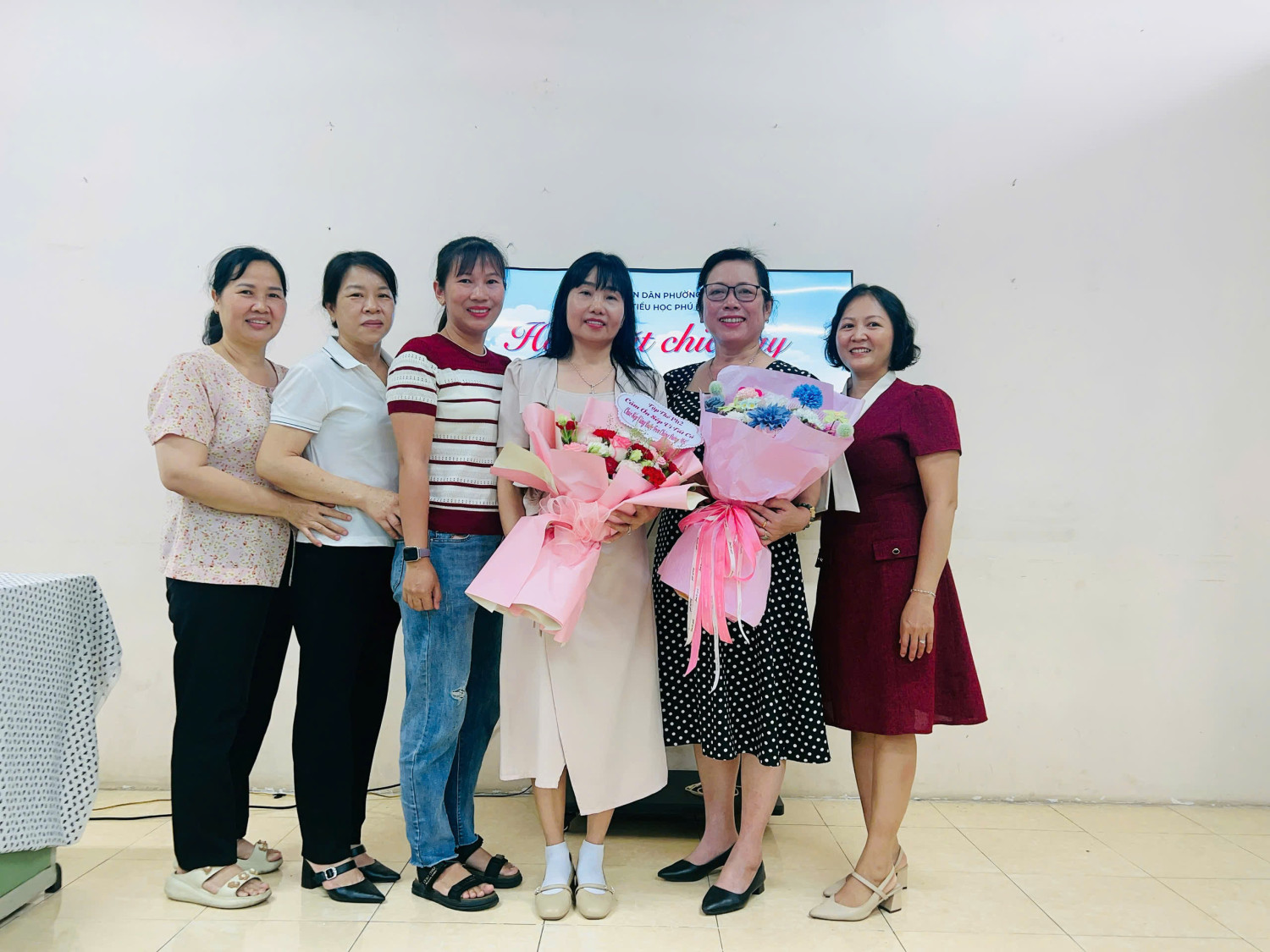 Chia tay cô Nguyễn Thị Thanh Tâm - Hiệu trưởng chuyển công tác